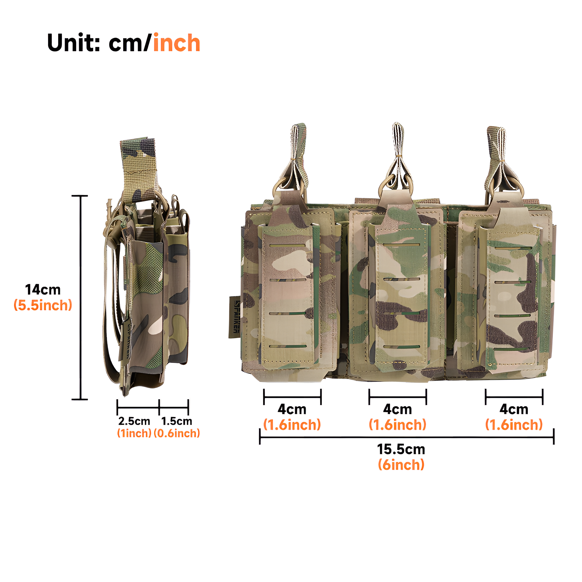 500D Molle Magazine Pouch