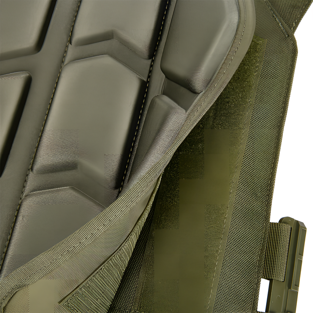 Removable Tactical Cushion Plate Carrier Pads (2pcs)