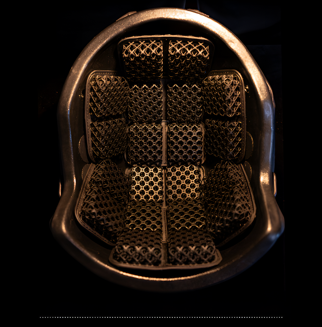 Tactical 3D Lettice Bulletproof Helmet Square Pad Lining (10pcs)