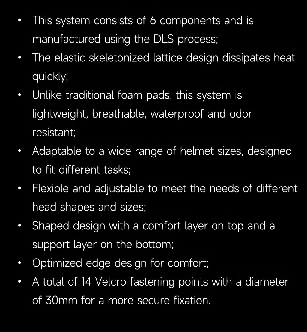 Tactical 3D Lettice Bulletproof Helmet Pad Lining