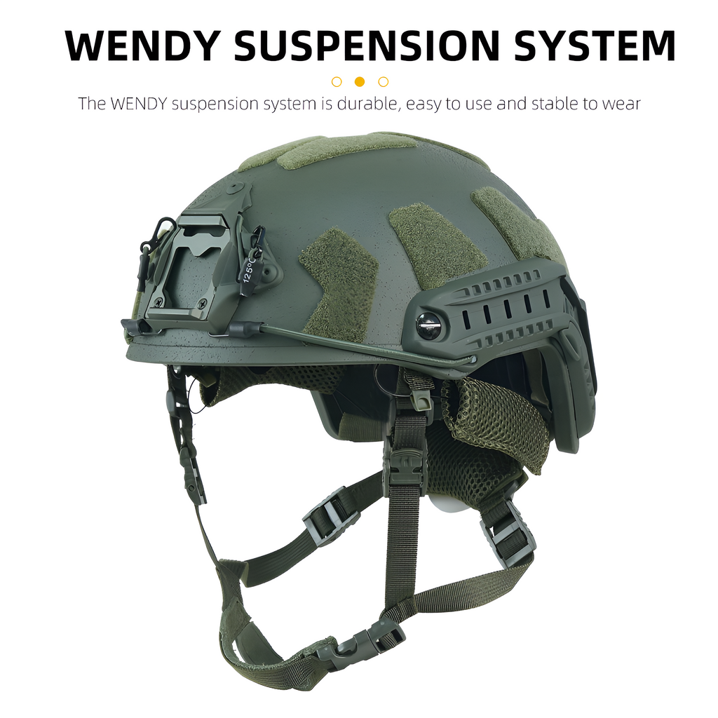 Aramid Fast 2.0/Mich NIJ IIIA Bulletproof Helmet