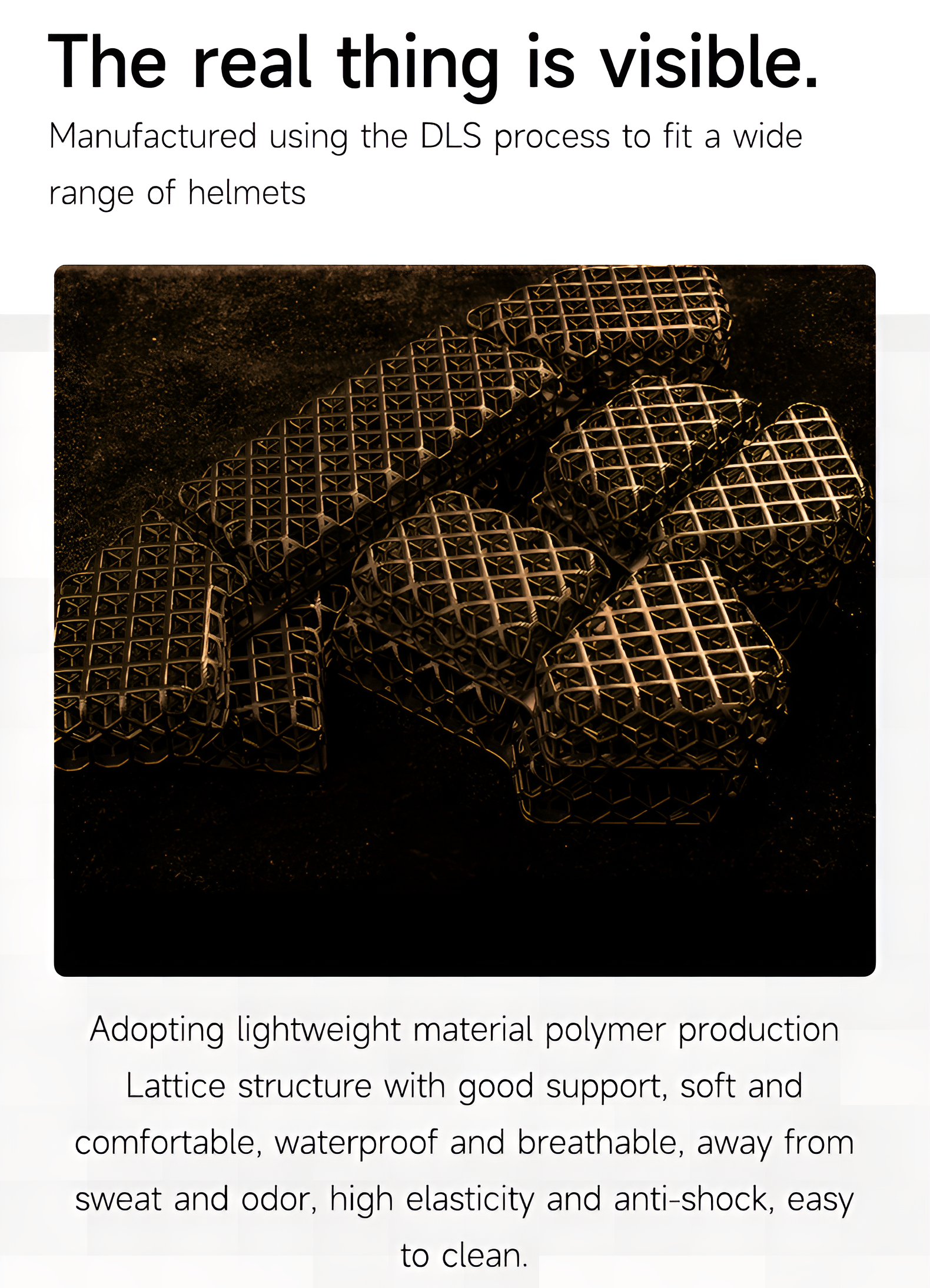 Tactical 3D Lettice Bulletproof Helmet Pad Lining