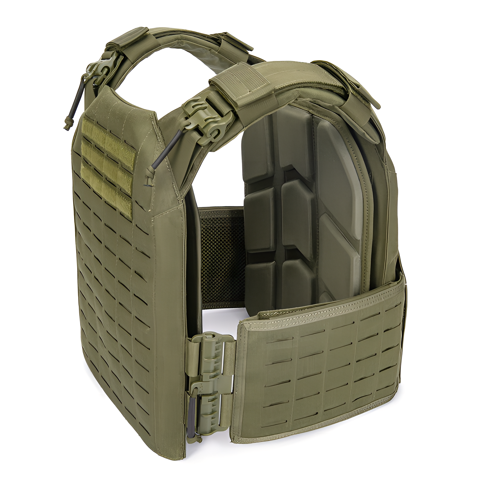 Removable Tactical Cushion Plate Carrier Pads (2pcs)
