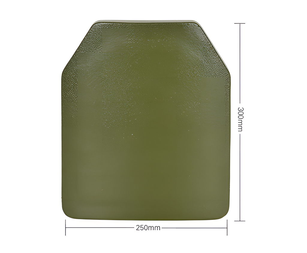 25x30cm NIJ IV Alumina Bulletproof Plates (Polyurea Coated)